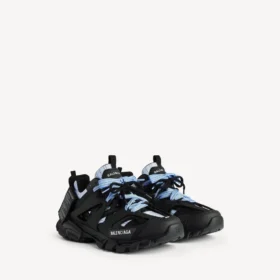 Sneakers da uomo Track in nero/blu