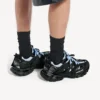 Sneakers da uomo Track in nero/blu Sneakers da uomo Track in nero/blu