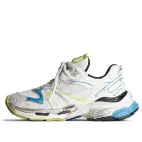 Sneakers Runner 2.0 “Bianco, giallo e blu, mesh e poliuretano” 779066W3RXP9074