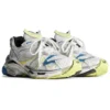 Sneakers Runner 2.0 “Bianco, giallo e blu, mesh e poliuretano” 779066W3RXP9074