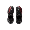 Sneakers Runner Graffiti “Mesh e nylon nero e rosso” 677403W3RBQ1060
