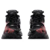 Sneakers Runner Graffiti “Mesh e nylon nero e rosso” 677403W3RBQ1060