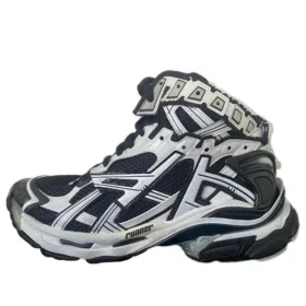 Sneakers Runner High Top “Bicolore Nero e Bianco” 695764W3RH29010