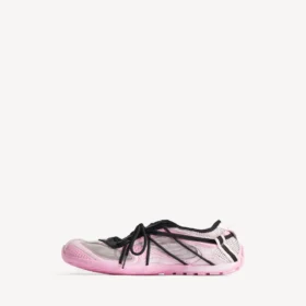 Sneakers slip-on Radar da donna in rosa/nero