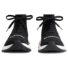 Sneakers Speed 1.0 con lacci “Nero Bianco con suola trasparente rossa” 617217W05GG1014