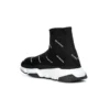 Sneakers Speed 1.0 “Logo bianco, monogramma, maglia nera” 597425W2DBF1015
