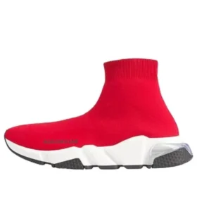 Sneakers Speed 1.0 “Rosso con suola trasparente e bianco” 607543W05GG6591