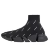 Sneakers Speed 2.0 “Maglia nera con logo bianco su tutta la superficie” 617239W2DBO1090