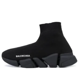 Sneakers Speed 2.0 “Maglia nera lucida con suola nera” 636833W2AF31000