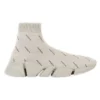 Sneakers Speed 2.0 “Maglia riciclata con logo su tutta la superficie, beige” 617196W2DBO9910