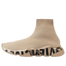 Sneakers Speed Graffiti “Beige Knit Black Graffiti Sole Unit” 605942W2DB79710