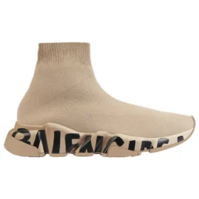 Sneakers Speed Graffiti “Beige Knit Black Graffiti Sole Unit” 605942W2DB79710