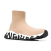 Sneakers Speed Graffiti “Maglia beige con suola con graffiti bianchi e neri” 605942W2DB79791