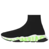 Sneakers Speed Graffiti “Maglia nera con suola Graffiti verde fluo” 605972W05GY1935