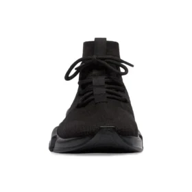 Sneakers Speed Lace Up “Maglia riciclata nera e suola nera” 587289W2DB11013
