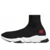 Sneakers Speed “Maglia nera con logo BB rosso” 514218W05G01000