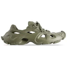 Sneakers stringate con cut-out in HD “Verde oliva” 702421W3CES3500
