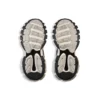 Sneakers Track 1.0 “Grigio, nero e bianco, in tessuto simile a mesh e pelle scamosciata” 542023W3SU59791