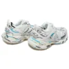 Sneakers Track 1.0 “White Blue Mesh and Nylon Graffiti” 542023W3SRA9014