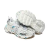 Sneakers Track 1.0 “White Blue Mesh and Nylon Graffiti” 542023W3SRA9014