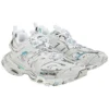 Sneakers Track 1.0 “White Blue Mesh and Nylon Graffiti” 542436W3SRA9014
