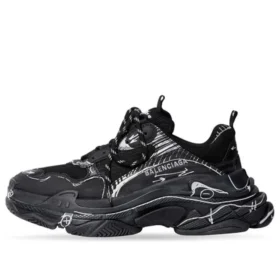 Sneakers Triple S “Black” 524039W3SRB1090