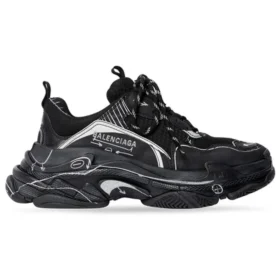 Sneakers Triple S “Black” 524039W3SRB1090