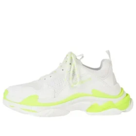 Sneakers Triple S “Giallo fluorescente su fondo bianco” 524039W2CA37390