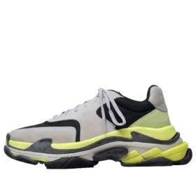 Sneakers Triple S “Grigio chiaro/Giallo neon” 533888W09T21293