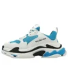 Sneakers Triple S “White Carib Blue” 536737W2FW59941