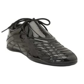 Sneakers Zen “Pelle nera verniciata lucida” 617539W2QA11000