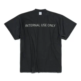 Solo per uso interno: T-shirt Inside-out “Black” 787358TQVU21083
