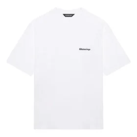 SS21 BB Letter Printing Uomo “Bianco” 612966TJV879040