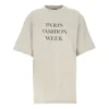 SS21 con logo e motivo a lettere, da uomo, grigio 651795TKV842984