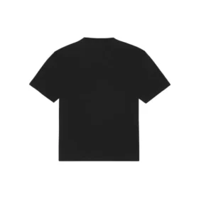 SS21 con motivo logo, collo rotondo, maniche corte, unisex, nero 641655TKV711069