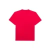 SS21 con stampa alfabetica, maniche corte, unisex, rosso 651795TKV816295