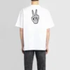 SS21 Drip Peace, vestibilità ampia, stampa “Smile”, casual, GS, bianco 641675TKVA18639
