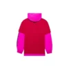SS21 Felpa con cappuccio a maniche lunghe unisex rosa e rosso 657037TKV826295