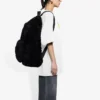 SS21 Maglietta bianca a maniche corte ampia con stampa faccina sorridente 641655TKVA18639
