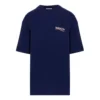 SS21 Maglietta con stampa, girocollo e maniche corte, blu 641655TIV521195