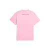 SS21 Maglietta unisex a maniche corte con stampa a motivi alfabetici, rosa 612965TJVL51401