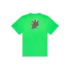 SS21 Maglietta unisex a maniche corte con stampa cartoon a motivi piccoli, verde 612966TJVM93302