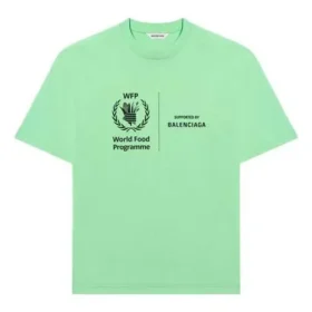 SS21 Retro a maniche corte verde fluorescente 612965THV844162