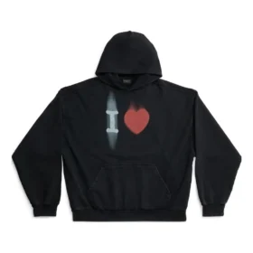 SS23 Felpe con cappuccio I love Balenciaga “Black” 742603TOVH59034 SS23 Felpe con cappuccio I love Balenciaga “Black” 742603TOVH59034