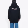 Stampa con logo classico, unisex, nero 578135TIV531070