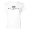Stampa del logo Mode, vestibilità slim, maniche corte, bianco 504156TYK231000