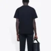 Stampa ritratto della band, logo, stile retrò, maniche corte, unisex, nero 612965TIVA11000