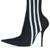 Stivaletti Balenciaga x adidas Originals Knife 110 mm “Black” 724073W2ES11090