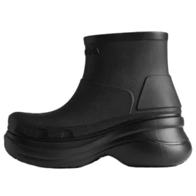 Stivaletti con zeppa Balenciaga x Crocs “Black” 713679W1S8E1000