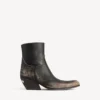 Stivaletti Memphis da donna in nero/beige Stivaletti Memphis da donna in nero/beige